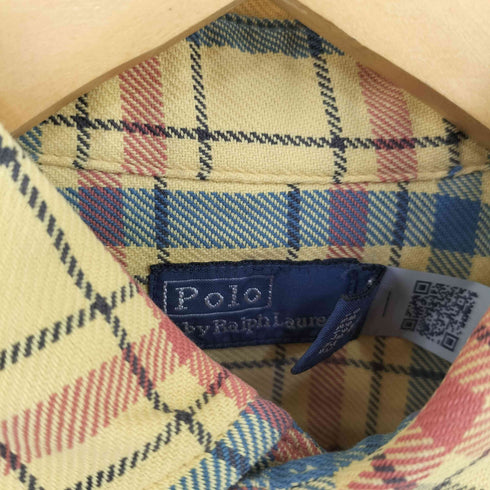 ポロバイラルフローレン Polo by RALPH LAUREN リラックスド フィット プラッド コットン シャツ メンズ SP CH