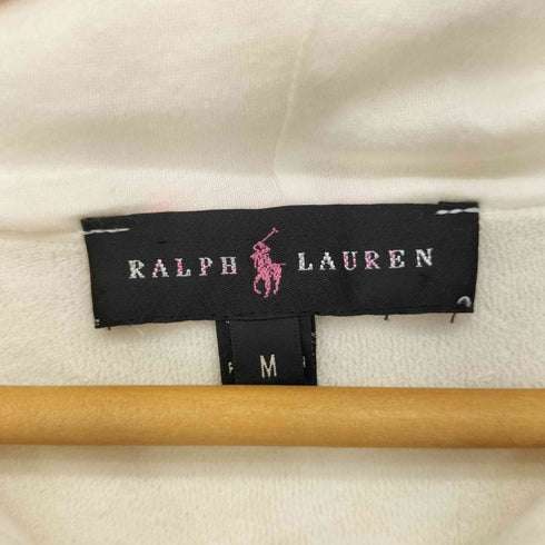 ラルフローレン RALPH LAUREN ビッグポニー 裏起毛 フルジップ スウェットパーカー レディース import:M