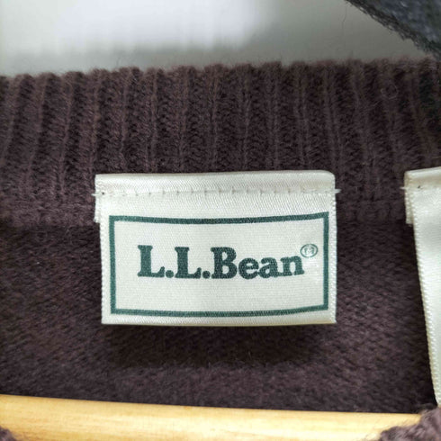エルエルビーン L.L.Bean ウール Vネックニット メンズ L
