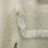 ザラ ZARA フリルハイネック ラメニット レディース import:M