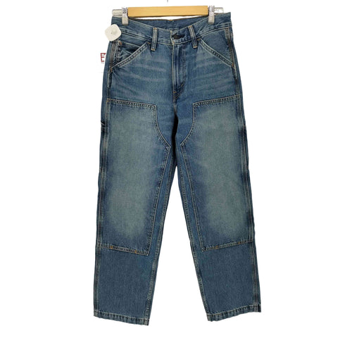 リーバイス Levis ルーズストレートダブルニーペインターデニムパンツ メンズ W28 L32