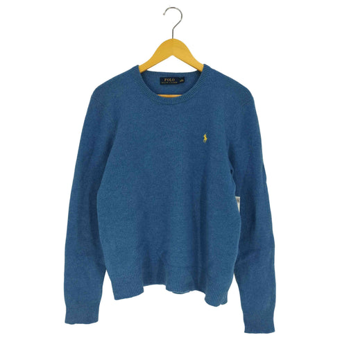 ポロラルフローレン POLO RALPH LAUREN ポニー刺繍 ウール クルーネック ニット メンズ import:M