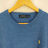 ポロラルフローレン POLO RALPH LAUREN ポニー刺繍 ウール クルーネック ニット メンズ import:M