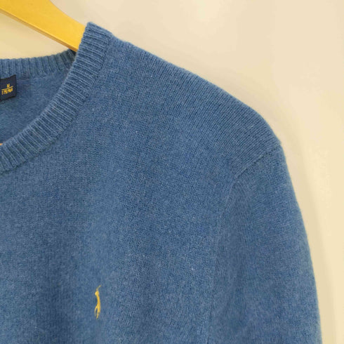 ポロラルフローレン POLO RALPH LAUREN ポニー刺繍 ウール クルーネック ニット メンズ import:M