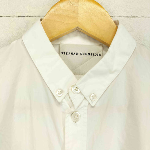 ステファンシュナイダー STEPHAN SCHNEIDER ポケットデザイン長袖コットンシャツ メンズ 3