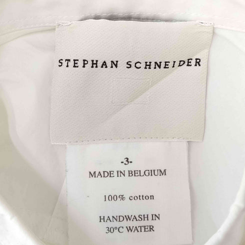 ステファンシュナイダー STEPHAN SCHNEIDER ポケットデザイン長袖コットンシャツ メンズ 3