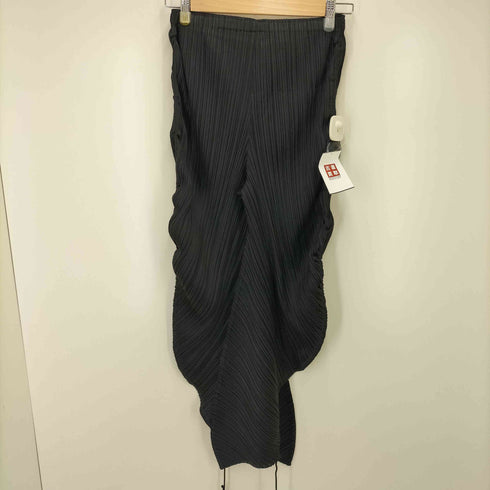 プリーツプリーズイッセイミヤケ PLEATS PLEASE ISSEY MIYAKE 21AW Side Shirring Pant プリーツ サイド シャーリング パンツ レディース JPN:3