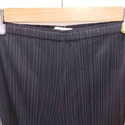 プリーツプリーズイッセイミヤケ PLEATS PLEASE ISSEY MIYAKE 21AW Side Shirring Pant プリーツ サイド シャーリング パンツ レディース JPN:3