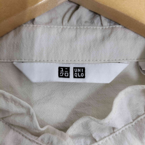 ユニクロ UNIQLO フリルブラウス レディース JPN:M