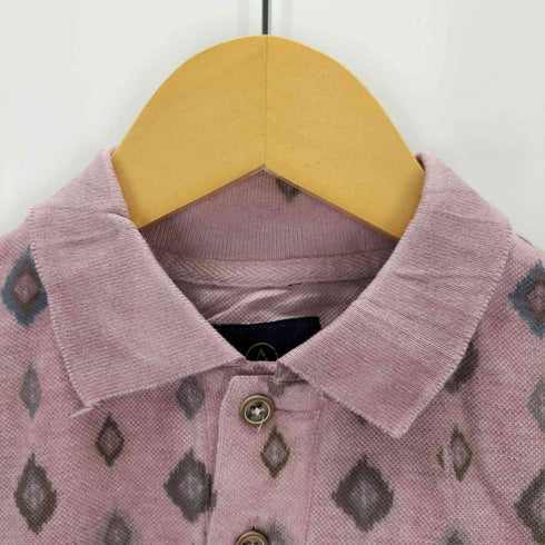 ロストインアルビオン LOST IN ALBION イタリア製総柄ポロシャツ メンズ import:S