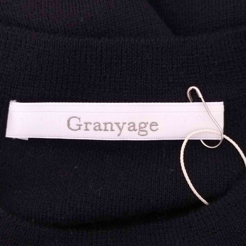 グランヤージュ Granyage 前V カシミヤニット レディース JPN:38