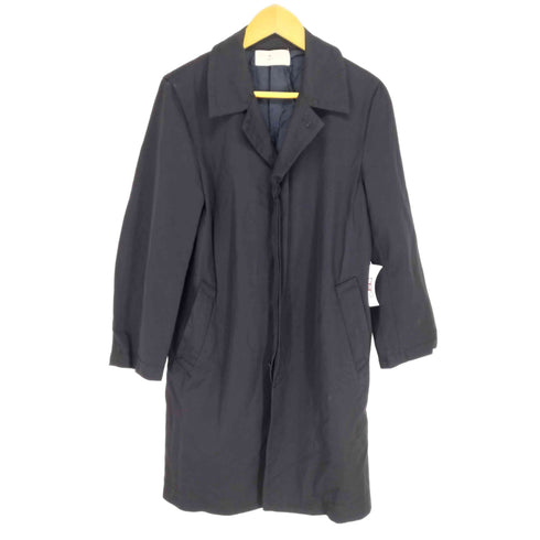 ローブドシャンブルコムデギャルソン robe de chambre COMME des GARCONS AD2002 03SS ステッチデザインウールステンカラーコート レディース