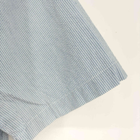 ラルフローレン RALPH LAUREN BLAKE シアサッカー半袖ボタンダウンシャツ メンズ JPN:L