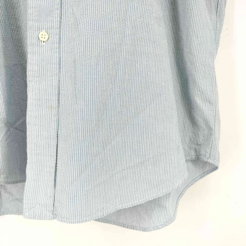 ラルフローレン RALPH LAUREN BLAKE シアサッカー半袖ボタンダウンシャツ メンズ JPN:L