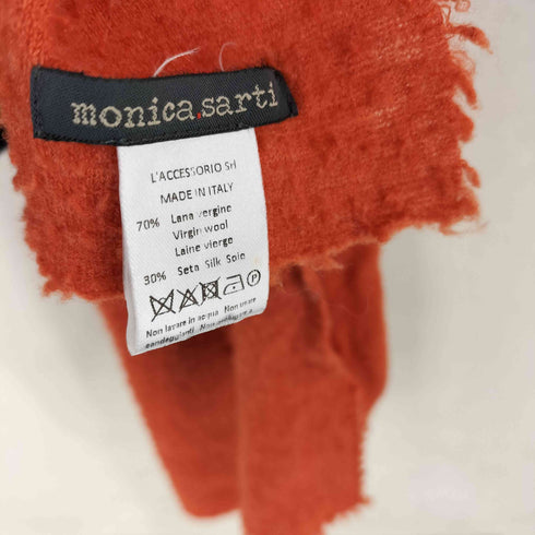 MONICA.SARTI ピリング加工 ウールシルク スカーフ レディース