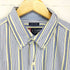チャップス CHAPS EASY CARE ボタンダウン ストライプ レギュラーカラーシャツ メンズ JPN:L
