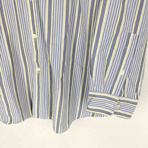 チャップス CHAPS EASY CARE ボタンダウン ストライプ レギュラーカラーシャツ メンズ JPN:L