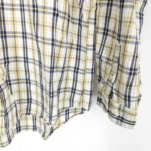 トミーヒルフィガー TOMMY HILFIGER マドラスチェック ボタンダウン 長袖シャツ メンズ JPN:XL