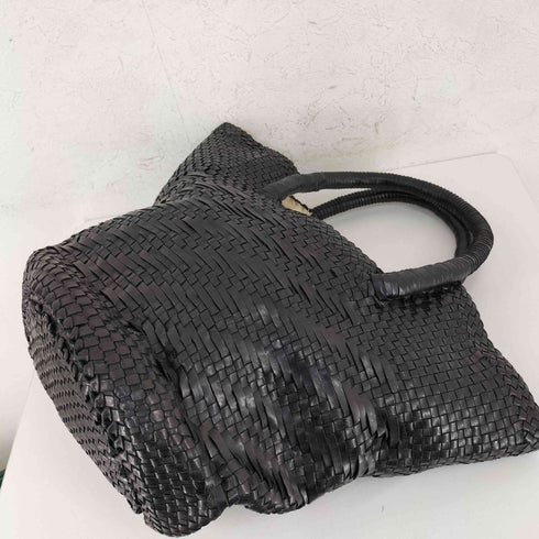 PAOLO MASI レザーメッシュバッグ レディース
