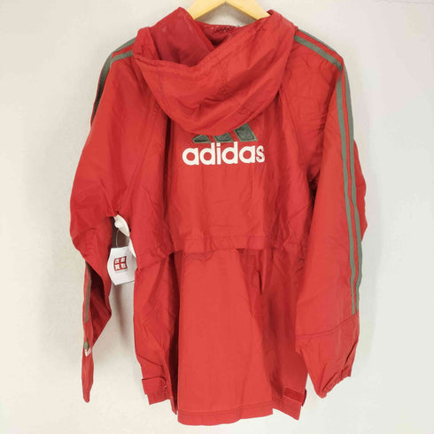 アディダス adidas 90-00s ロゴ刺繍ナイロンジャケット メンズ JPN:S