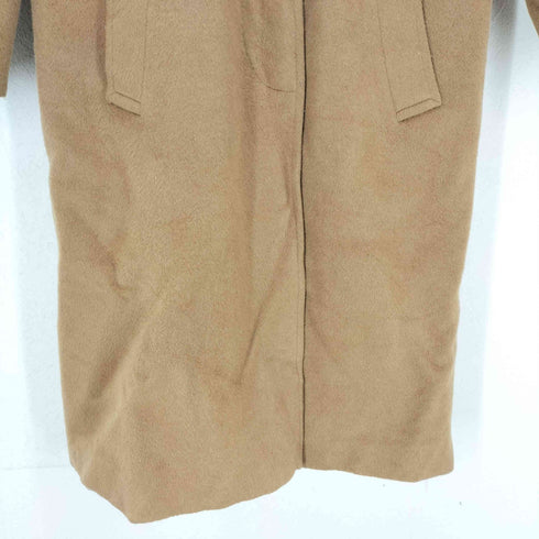 バーバリーズ BURBERRYS MADE IN ENGLAND WOOL&CASHMERE ウールカシミヤステンカラーコート レディース