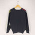 BONTON フロントパッチデザイン Vネック ウールニット セーター メンズ JPN:L