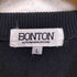 BONTON フロントパッチデザイン Vネック ウールニット セーター メンズ JPN:L