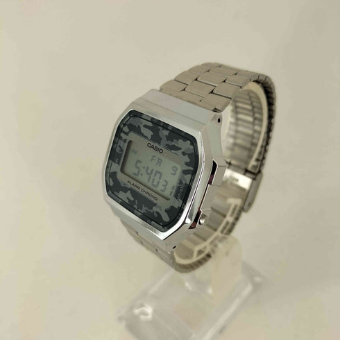 カシオ CASIO A168WE Alarm Chrono Army Digital Watch メンズ