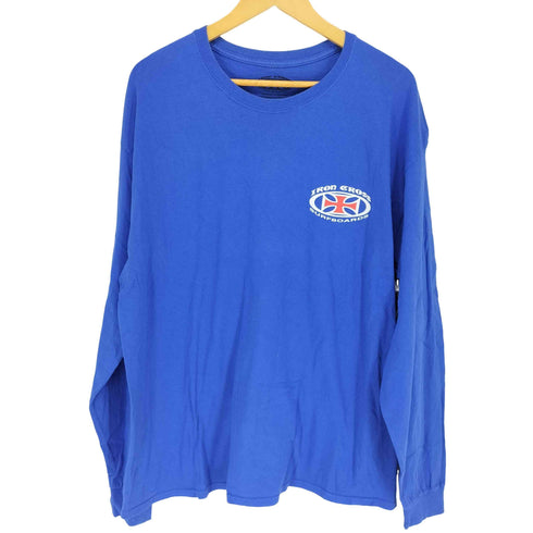 IRON CROSS SURFBOARD 両面プリント クルーネック 長袖Tシャツ カットソー メンズ JPN:XL