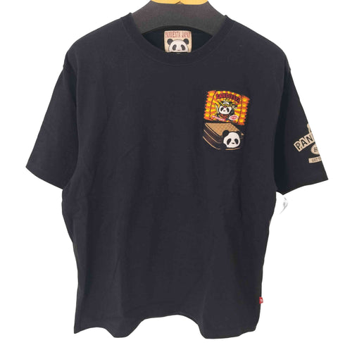 パンディエスタジャパン PANDIESTA JAPAN S/S キラキラシールパンダTシャツ メンズ JPN:XXL