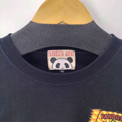 パンディエスタジャパン PANDIESTA JAPAN S/S キラキラシールパンダTシャツ メンズ JPN:XXL