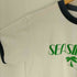 クロスアンドスティッチ CROSS&STITCH SEASIDE GIRLリンガー Tシャツ メンズ JPN:L