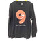 RS NO9 HARAJUKU リップ&タン グラフィックプリント クルーネック 長袖Tシャツ メンズ JPN:L