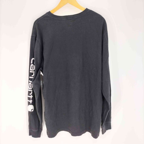 カーハート Carhartt WORKWEAR L/S GRAPHIC LOGO T-SHIRT ワークウェア ロングスリーブ グラフィック ロゴ Tシャツ メンズ import:M