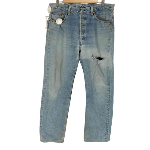 リーバイス Levis 90s- USA製 ボタン裏520 501 ボタンフライダメージデニムパンツ メンズ W38L32