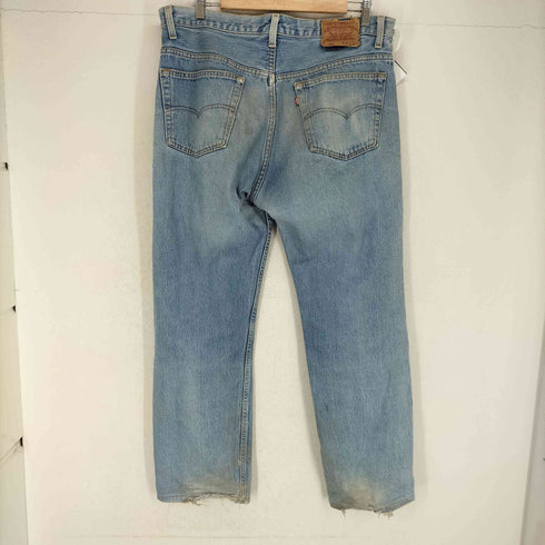 リーバイス Levis 90s- USA製 ボタン裏520 501 ボタンフライダメージデニムパンツ メンズ W38L32