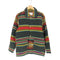 ユナイテッドカラーズオブベネトン UNITED COLORS OF BENETTON 80S~ MADE IN ITALY ネイティブ柄メルトンカバーオール メンズ