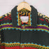ユナイテッドカラーズオブベネトン UNITED COLORS OF BENETTON 80S~ MADE IN ITALY ネイティブ柄メルトンカバーオール メンズ