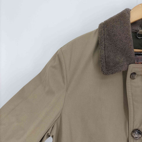 マイティーマック MIGHTY-MAC 80S Thinsulate Lining Half Coat with Boa Collar ロケットTALONジップ ボア ライナー ステンカラー コート メンズ US:40