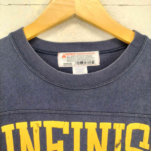 UNFINISH カレッジロゴ 七分袖 Tシャツ カットソー メンズ JPN:L
