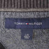 トミーヒルフィガー TOMMY HILFIGER ワンポイント刺繍 ボーダー柄 コットンニット セーター メンズ JPN:L