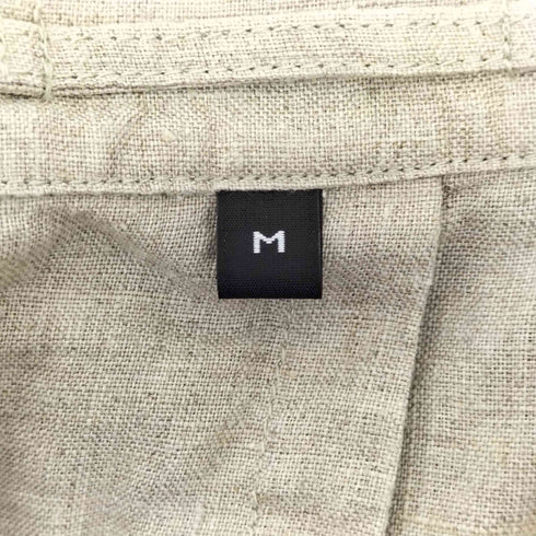 ムジルシリョウヒン 無印良品 リネン洗いざらしジャケット メンズ JPN:M