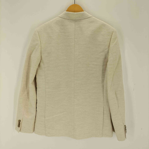 エイチアンドエム H&M リネン混ダブルテーラードジャケット メンズ US34R