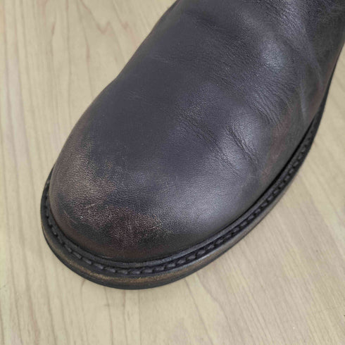 コムデギャルソンオム COMME des GARCONS HOMME アッパーダメージ加工 サイドゴアブーツ メンズ 25