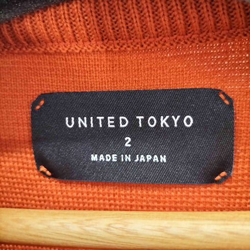 ユナイテッドトウキョウ UNITED TOKYO ウールミラノリブモックネック メンズ JPN:2