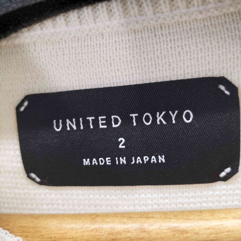 ユナイテッドトウキョウ UNITED TOKYO ウールミラノリブモックネック メンズ JPN:2