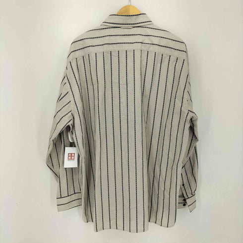 トミーヒルフィガー TOMMY HILFIGER コットンストライプL/Sレギュラーカラーシャツ メンズ JPN:XXL