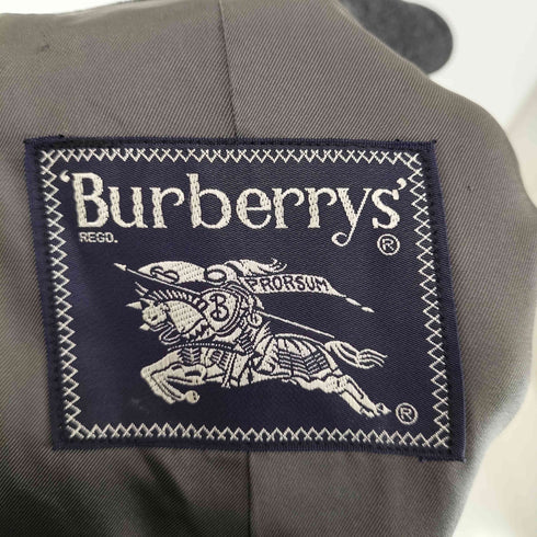 バーバリーズ BURBERRYS CASHMERE&WOOL カシミヤウールステンカラーコート メンズ L