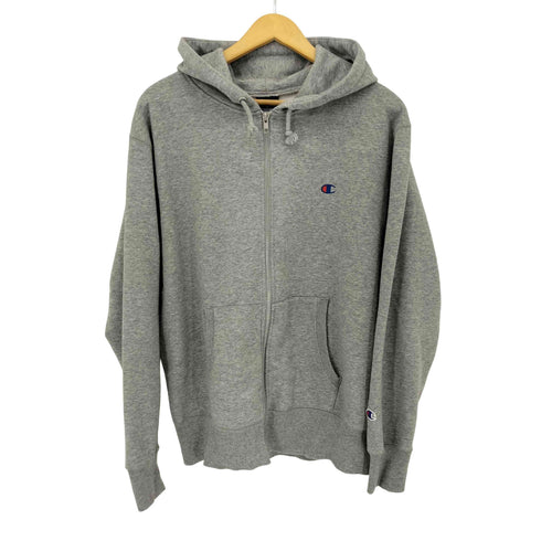 チャンピオン Champion ロゴ刺繍ジップアップパーカー メンズ JPN:XL