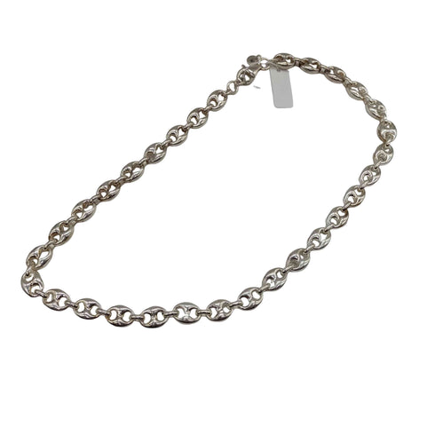 UNOAERRE Silver 925 アンカー チェーン ネックレス レディース